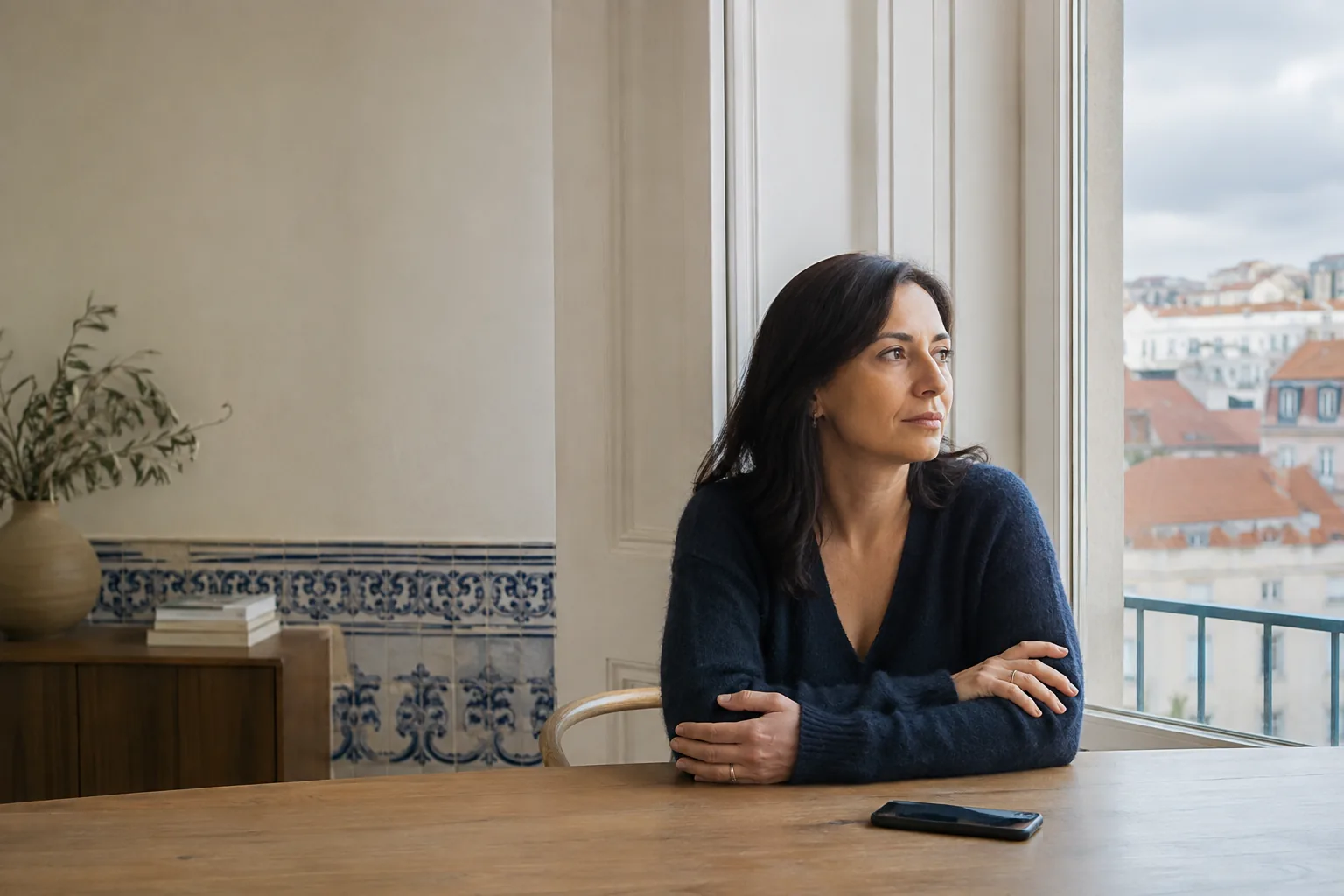 Pessoa que deseja atrair um amor sério em Portugal